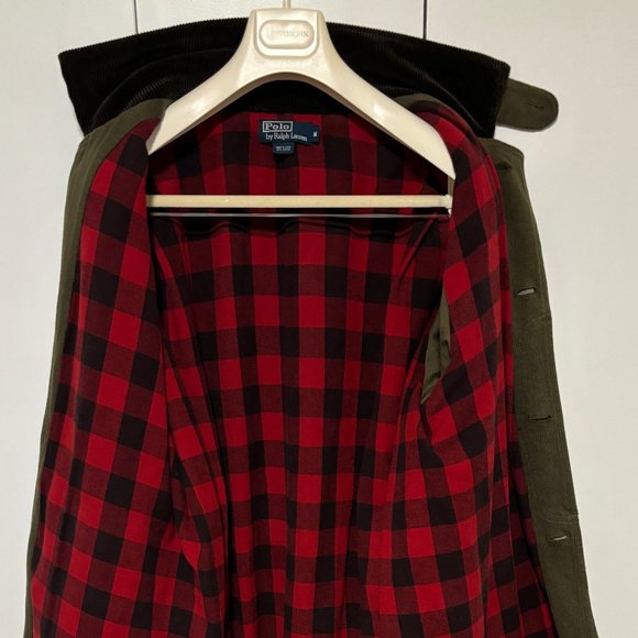 Polo Ralph Lauren RRL Plaid Lined Hunting Shooting Jacket/ Barn Coat - M - Picture 14 of 16